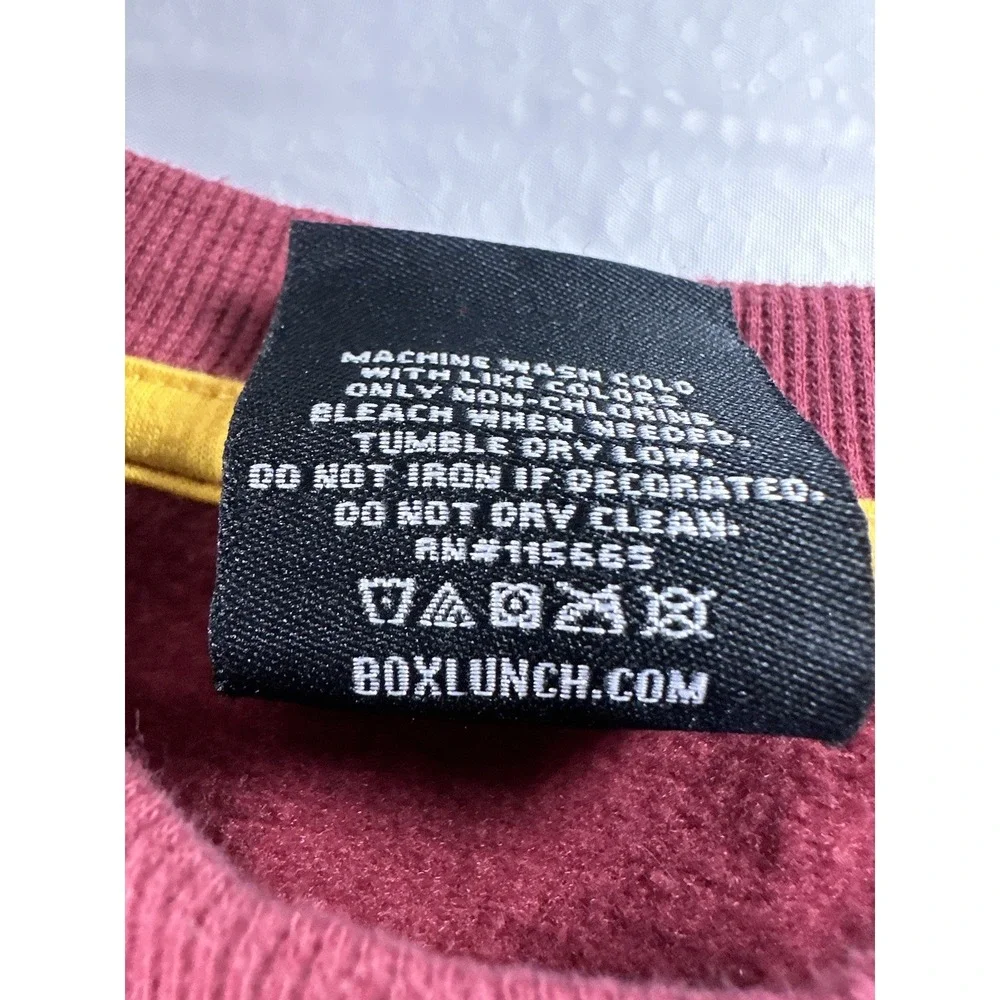 VTG Box Lunch "The Flash"  Embroidered‎ Sweatshirt Crewneck Size Small S (18) - Picture 6 of 16